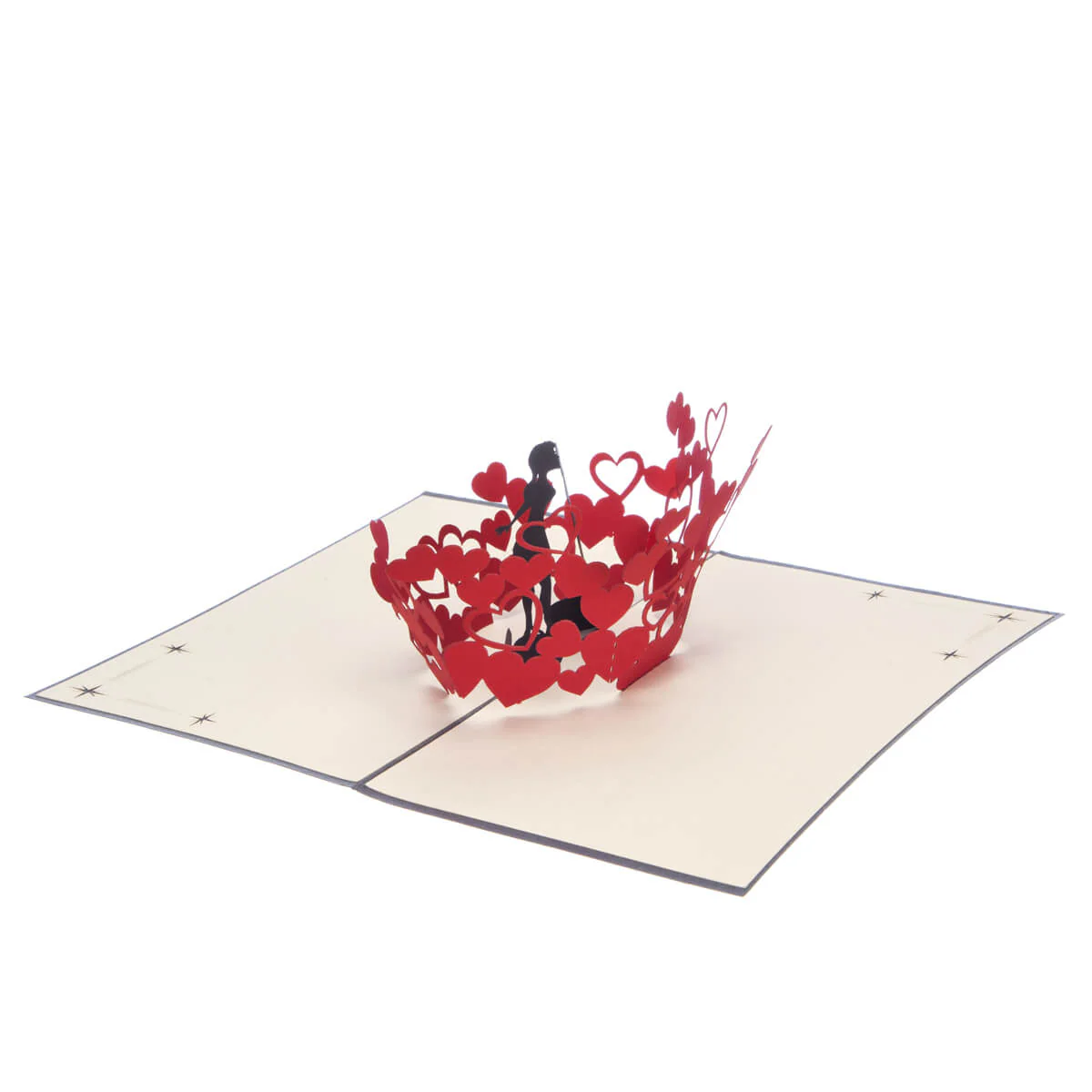 Women Kissing Pop Up Card - Image 3